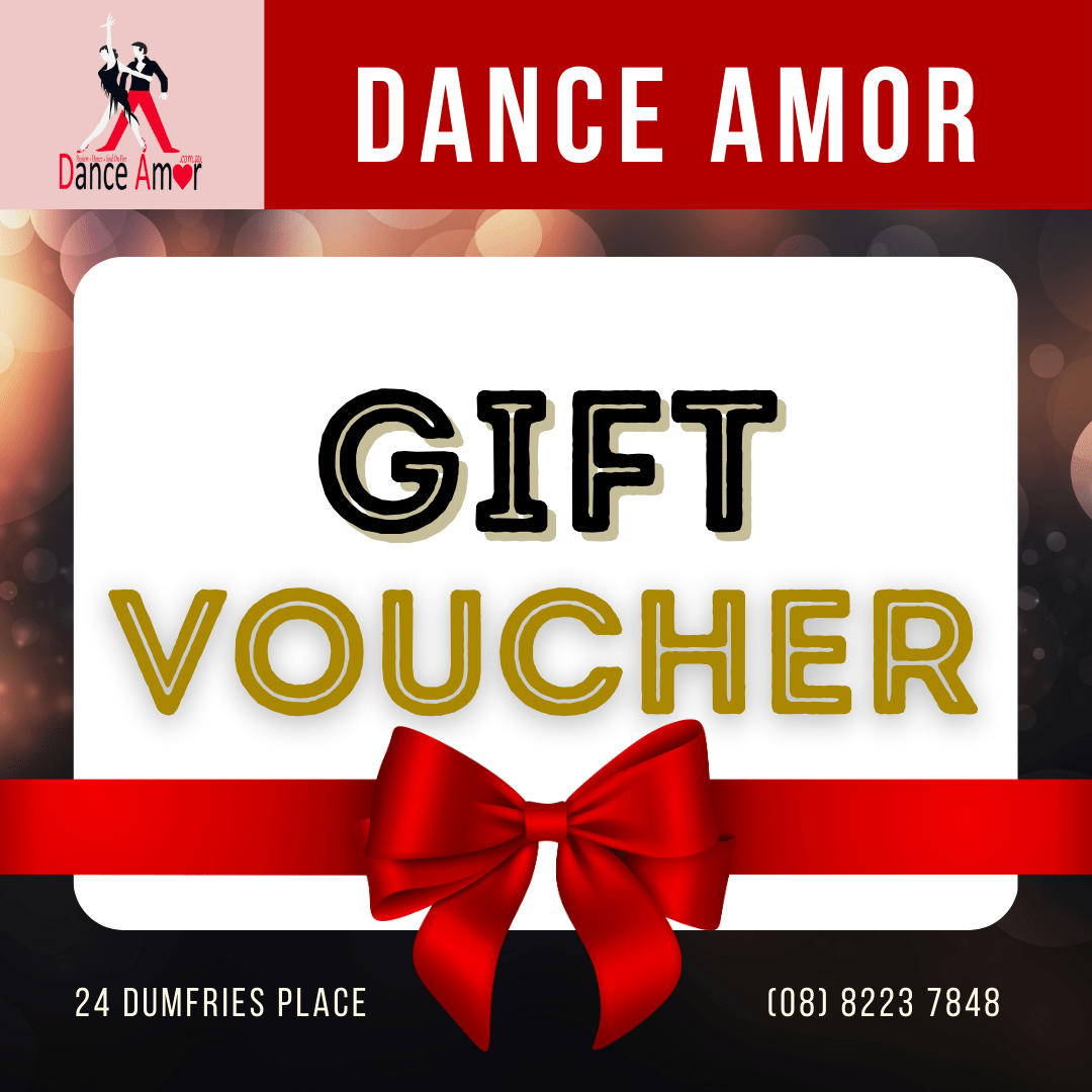 Gift Card | Giving the Gift of Dance - Amor Dance Studio | Adelaide - Wedding & Social