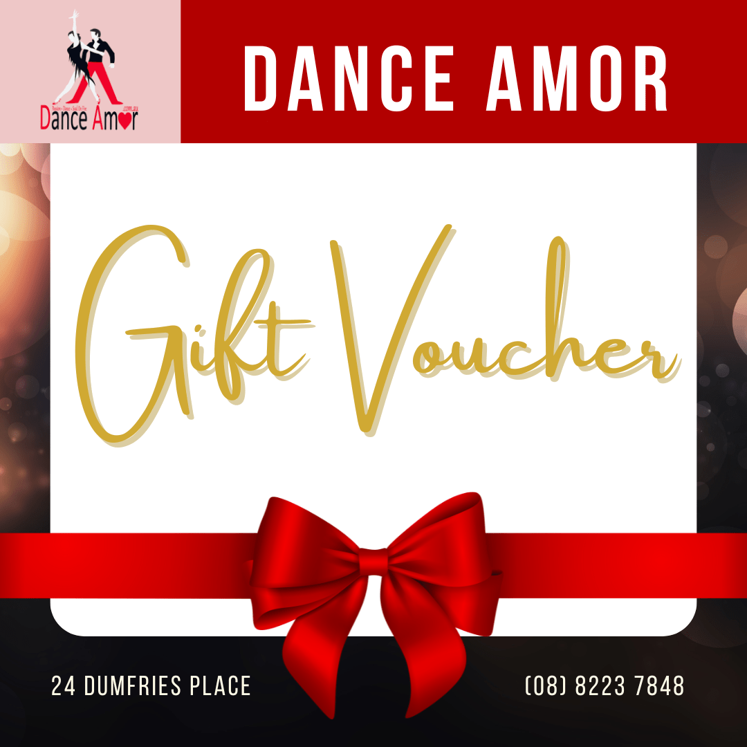 Gift Card | Giving the Gift of Dance - Amor Dance Studio | Adelaide - Wedding & Social