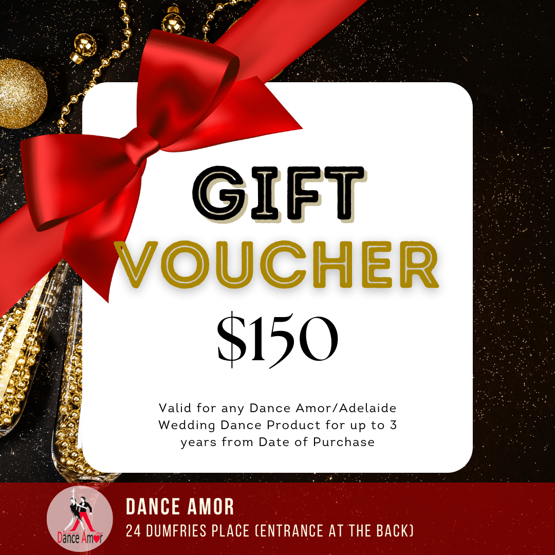 Gift Card | Giving the Gift of Dance - Amor Dance Studio | Adelaide - Wedding & Social