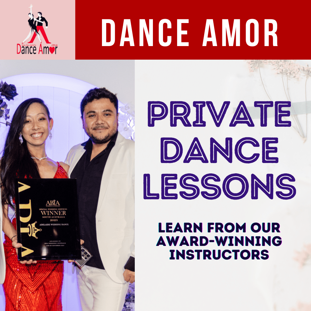 Private Dance Lessons | Perfect for Personalised & Accelerated Learning - Amor Dance Studio | Adelaide - Wedding & Social