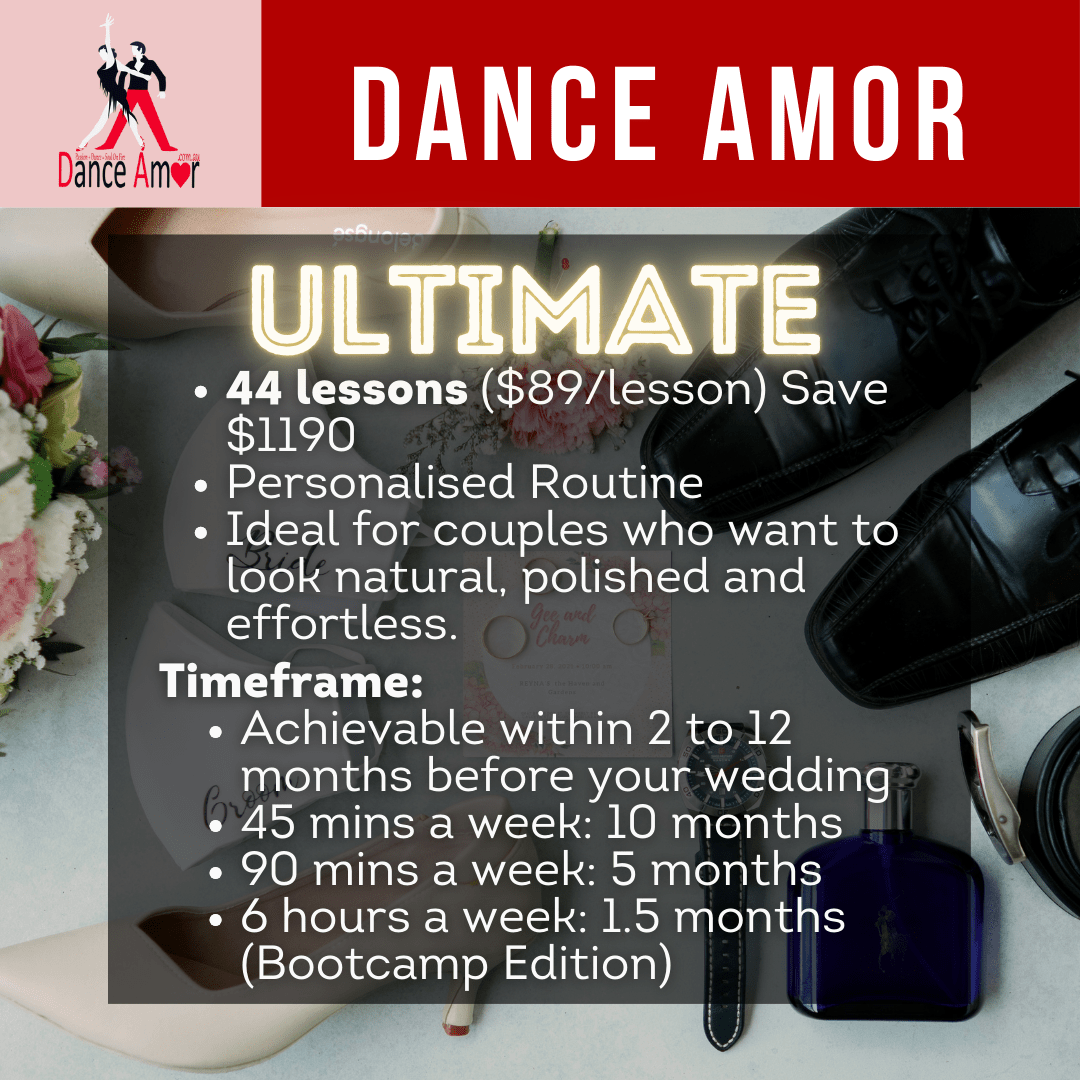 Wedding Dance Lessons - Amor Dance Studio | Adelaide - Wedding & Social